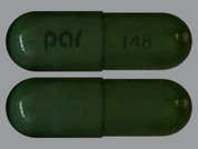 Dexlansoprazole Dr: Esto es un Cápsula LP Bifásico verde oblongo imprimido con par en la parte delantera, 148 en la parte posterior, y es fabricado por PAR PHARM..