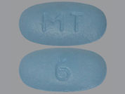 Tiagabine Hcl: This is a Tablet imprinted with MT on the front, 6 on the back.