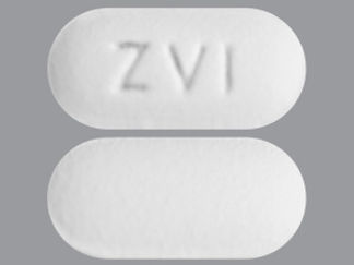 This is a Tablet imprinted with ZV1 on the front, nothing on the back.