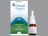 Gimoti 15Mg/Spray (package of 9.8 ml(s)) Aerosol Spray With Pump