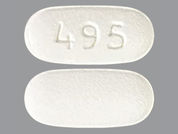 Diltiazem 24Hr Er (La): This is a Tablet Er 24 Hr imprinted with 495 on the front, nothing on the back.