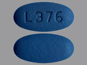 Fesoterodine Fumarate Er: This is a Tablet Er 24 Hr imprinted with L376 on the front, nothing on the back.