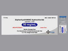 This is a colorless Vial imprinted with nothing on the front, nothing on the back, and is manufactured by ARMAS PHARMACEU.