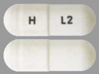 This is a Capsule imprinted with H on the front, L2 on the back.