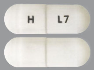 This is a Capsule imprinted with H on the front, L7 on the back.