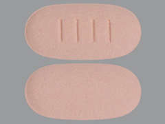 This is a light pink oval Tablet imprinted with IIII on the front, nothing on the back, and is manufactured by ZYDUS PHARMACEU.