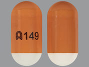 Diltiazem 24Hr Er (Xr): This is a Capsule Er 24hr Degradable imprinted with logo and 149 on the front, nothing on the back.