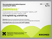 Jaimiess: This is a Tablet Dose Pack 3 Months imprinted with SZ on the front, J4 or L1 on the back.