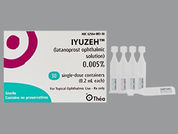 Iyuzeh: This is a Dropperette Single-use Drop Dispenser imprinted with nothing on the front, nothing on the back.