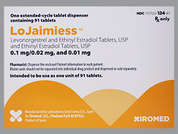 Lojaimiess: Esto es un Tableta Empaque De Dosis 3 Meses multicolor (2) redondo imprimido con XI or SZ en la parte delantera, L2 or L1 en la parte posterior, y es fabricado por XIROMED, LLC.