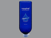 Vashe Wound Therapy: This is a Solution Irrigation imprinted with nothing on the front, nothing on the back.