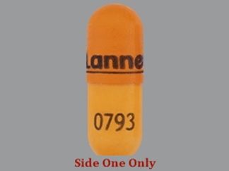 This is a Capsule Er 24 Hr imprinted with Lannett on the front, 0793 on the back.