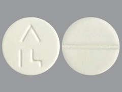 This is a white round Tablet imprinted with logo and I4 on the front, nothing on the back, and is manufactured by ADVAGEN PHARMA.