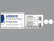 Tableta de 0.5 Mg de Lodoco