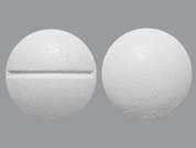 Vitamin B-1: Esto es un Tableta blanco redondo imprimido con nada en la parte delantera, nada en la parte posterior, y es fabricado por RUGBY.