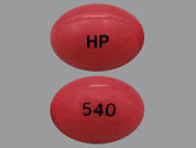 Doxercalciferol: This is a Capsule imprinted with HP on the front, 540 on the back.