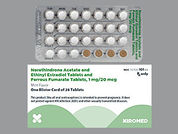 Norethindrone-E.Estradiol-Iron: Esto es un Tableta Masticable imprimido con XI en la parte delantera, T4 or 12 en la parte posterior, y es fabricado por None.