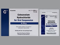 Colesevelam Hcl 625 Mg Powder In Packet
