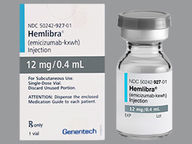 Hemlibra 0.4 ml(s) of 12Mg/0.4Ml Vial