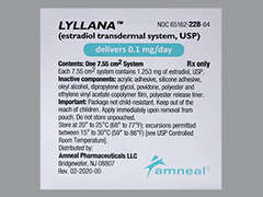 This is a transparent round Patch Transdermal Semiweekly imprinted with 0.1 MG on the front, nothing on the back, and is manufactured by AMNEAL PHARMACE.