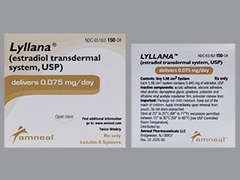 This is a transparent round Patch Transdermal Semiweekly imprinted with 0.075 MG on the front, nothing on the back, and is manufactured by AMNEAL PHARMACE.