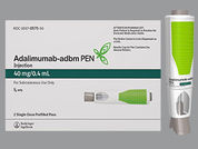 Adalimumab-Adbm(Cf)Pen: This is a Pen Injector Kit imprinted with nothing on the front, nothing on the back.
