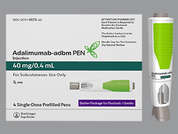 Adalimumab-Adbm(Cf) Pen Ps-Uv: Esto es un Inyector De Pluma Kit imprimido con nada en la parte delantera, nada en la parte posterior.