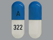 Prazosin Hcl: This is a white oblong Capsule imprinted with A on the front, 322 on the back, and is manufactured by ALEMBIC PHARMAC.