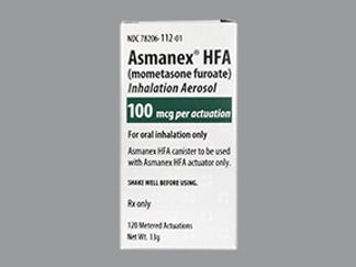 This is a Hfa Aerosol With Adapter imprinted with nothing on the front, nothing on the back.