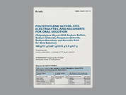 Peg3350-Sod Sul-Nacl-Kcl-Asb-C: This is a white Powder In Packet imprinted with nothing on the front, nothing on the back, and is manufactured by OCEANSIDE PHARM.