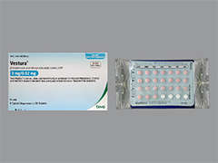 Esto es un Tableta multicolor (2) redondo imprimido con TV or T en la parte delantera, V32 or PL1 en la parte posterior, y es fabricado por TEVA PHARM.
