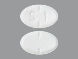 This is a Tablet imprinted with S1 on the front, nothing on the back.