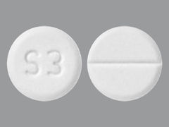 This is a white round Tablet imprinted with S3 on the front, nothing on the back, and is manufactured by SOLCO HEALTHCAR.