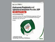 Fluticasone-Salmeterol: This is a white Blister With Inhalation Device imprinted with nothing on the front, nothing on the back, and is manufactured by TEVA USA.