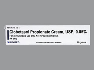 This is a Cream imprinted with nothing on the front, nothing on the back.