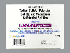 This is a colorless Solution Reconstituted Oral imprinted with nothing on the front, nothing on the back, and is manufactured by BIONPHARMA INC..