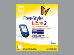 This is a Each imprinted with nothing on the front, nothing on the back, and is manufactured by ABBOTT DIABETES.