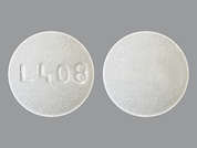 Darifenacin Er: This is a white round Tablet Er 24 Hr imprinted with L408 on the front, nothing on the back, and is manufactured by ALEMBIC PHARMAC.