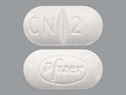 Cardura: This is a white oblong Tablet imprinted with CN 2 on the front, Pfizer on the back, and is manufactured by PFIZER US PHARM.