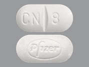 Cardura: This is a white oblong Tablet imprinted with CN 8 on the front, Pfizer on the back, and is manufactured by PFIZER/VIATRIS.