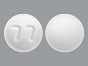 Escitalopram Oxalate: This is a white round Tablet imprinted with 77 on the front, nothing on the back, and is manufactured by RISING PHARM.