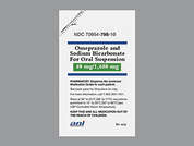 Omeprazole-Sodium Bicarbonate: Esto es un Paquete blanco imprimido con nada en la parte delantera, nada en la parte posterior, y es fabricado por ANI PHARMACEUTI.