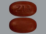 Brivaracetam: Esto es un Tableta color café oval imprimido con Z13 en la parte delantera, nada en la parte posterior, y es fabricado por SOLARIS PHARMA.