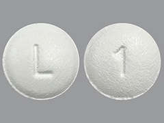 This is a white round Tablet imprinted with L on the front, 1 on the back, and is manufactured by CAMBER PHARMACE.