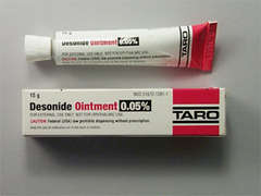 This is a white Ointment imprinted with nothing on the front, nothing on the back, and is manufactured by TARO/SUN PHARMA.