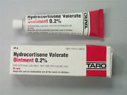 Hydrocortisone Valerate: Esto es un Ungüento imprimido con nada en la parte delantera, nada en la parte posterior, y es fabricado por None.