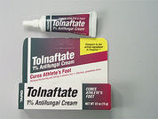 Tolnaftate: Esto es un Crema imprimido con nada en la parte delantera, nada en la parte posterior, y es fabricado por None.