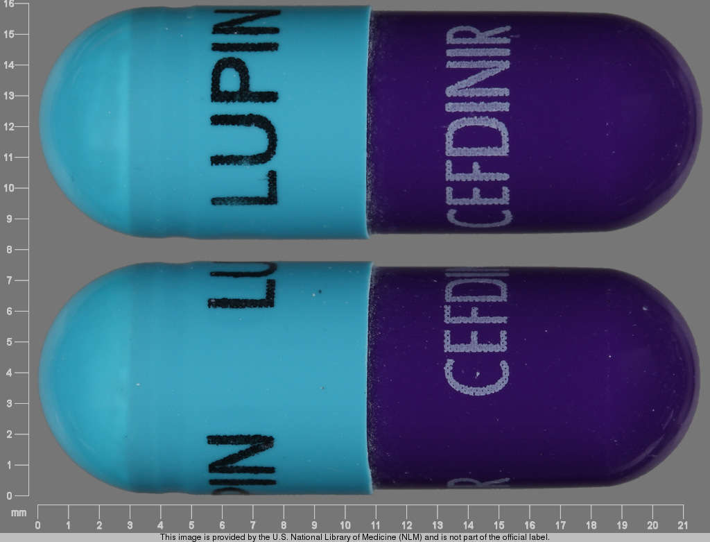 Efectos secundarios, imágenes, y detalles para el medicamento Cefdinir
