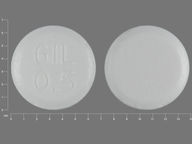 Azilect 0.5 Mg round