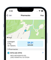 Mobile App Pharmacy Screen